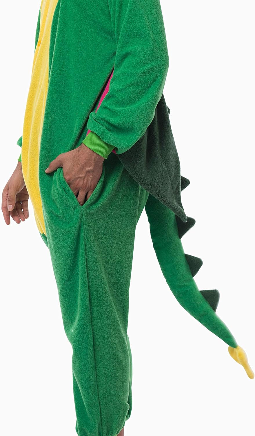Unisex Adult Pajama Plush Onesie One Piece Dragon Animal Costume