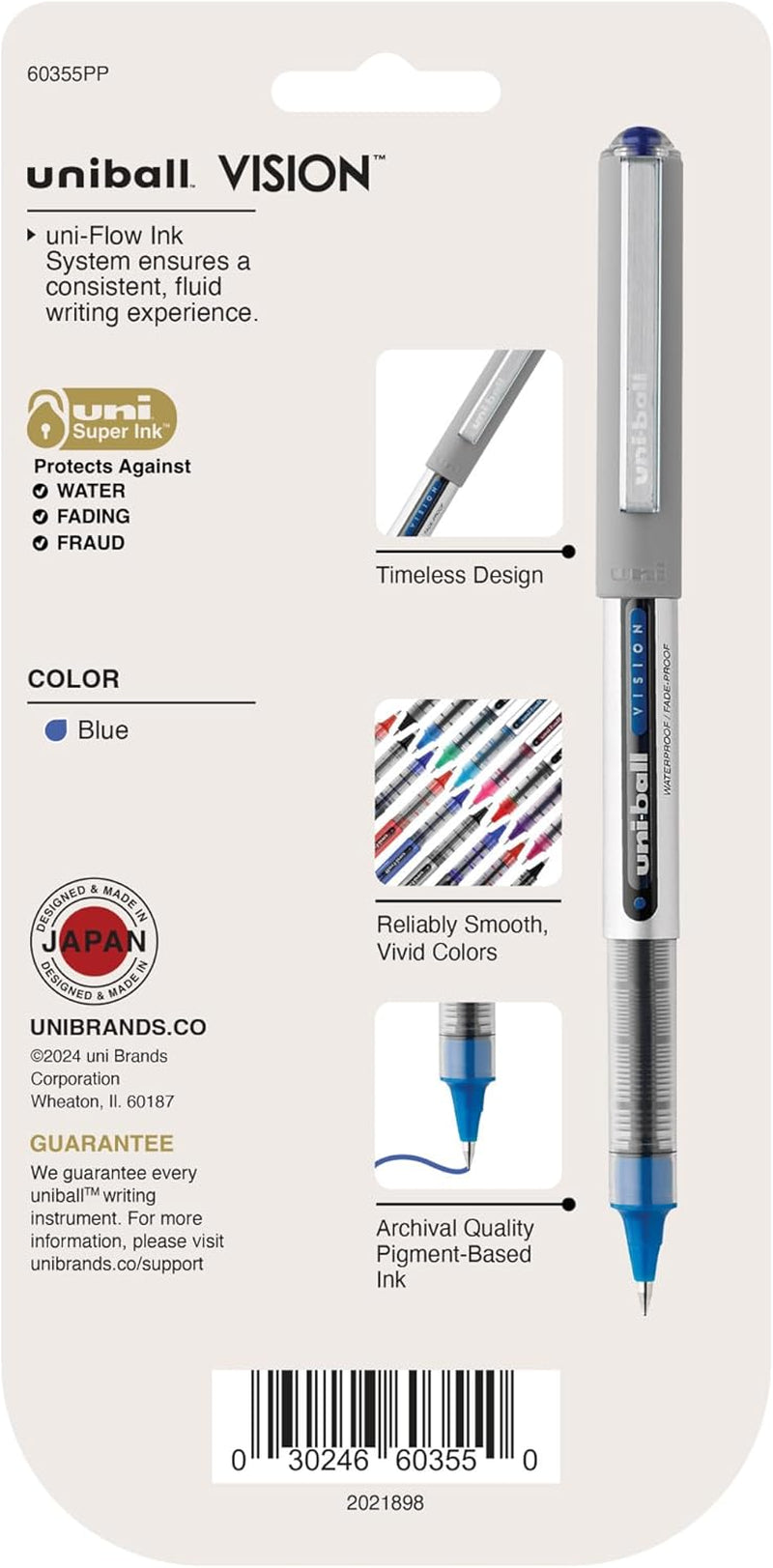 Uniball Vision Rollerball Pens in Blue, Fine 0.7Mm Pens | Office Supplies Sold by Uniball Are Gel Pens, Colored Pens, Ink Pens, Ballpoint, Pen, Fine Point Pen, Gel Pen